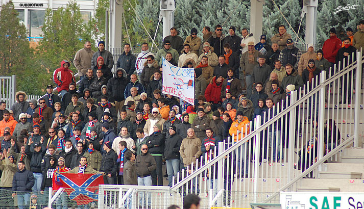 I supporters del Gubbio