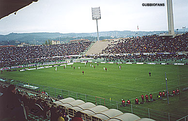 Panoramica dello stadio "