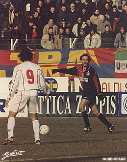 Bruni marcato a vista da Ghizzani