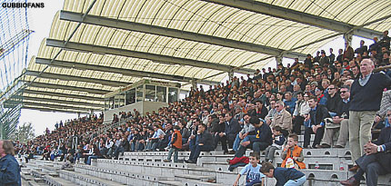 Tifosi eugubini in "