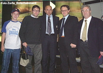 Foto di rito con Luciano Spalletti
