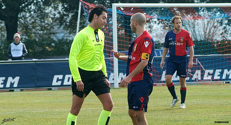 Sandreani e l'arbitro