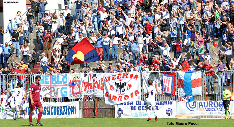 Tifosi esultano