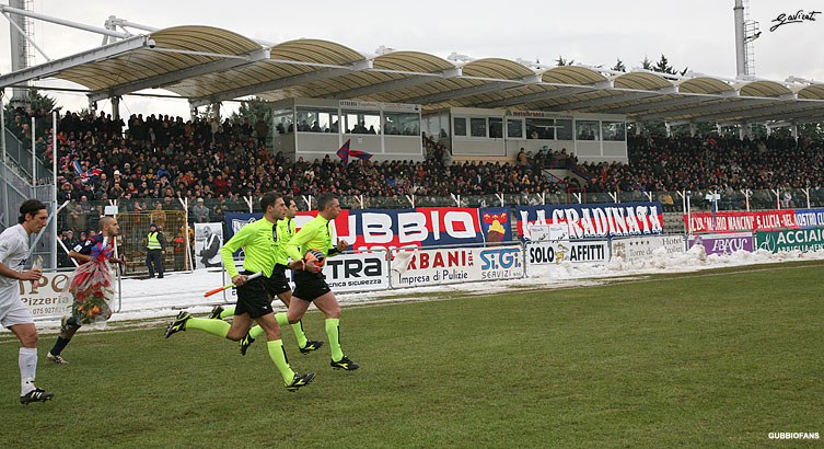 Entrata in campo