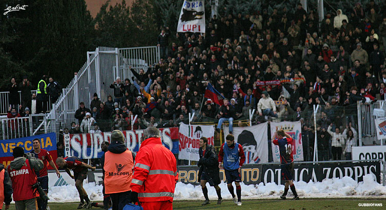 Festa con i supporters