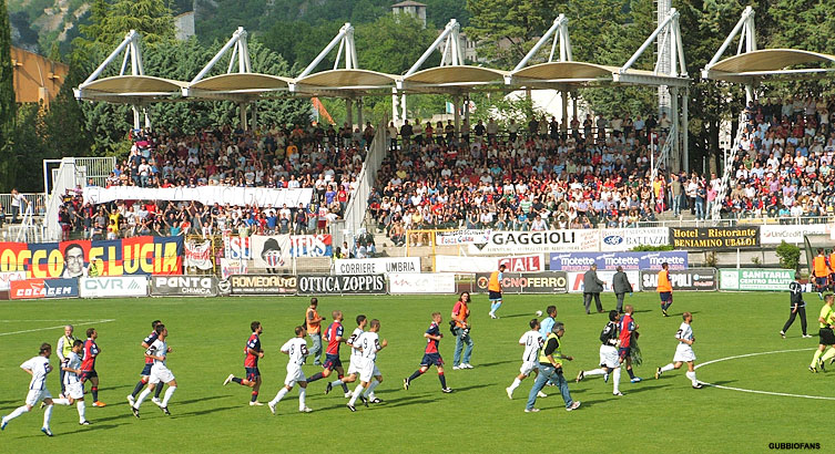 Le squadre in campo