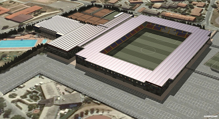 Stadio dall'alto