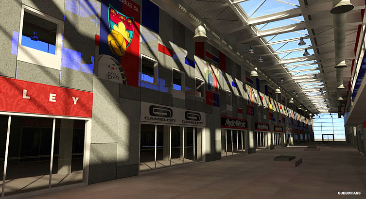 Stadio: area commerciale