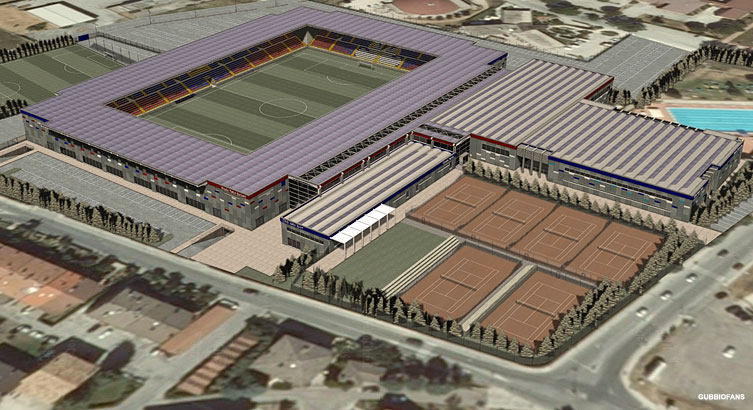 Stadio: visione aerea