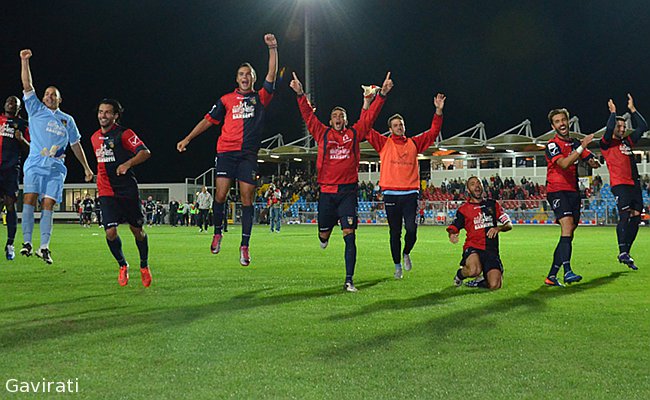 Esultanza calciatori