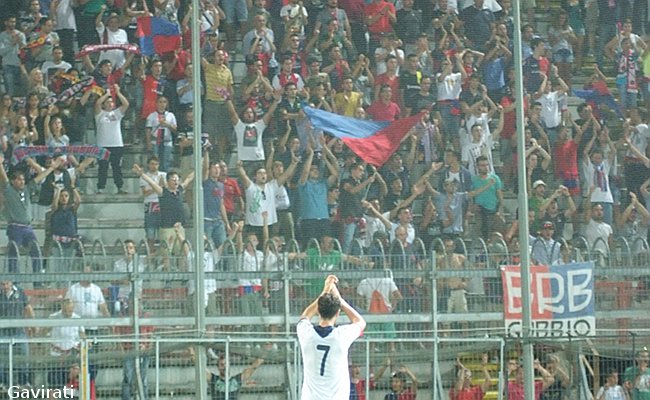 Malaccari e tifosi