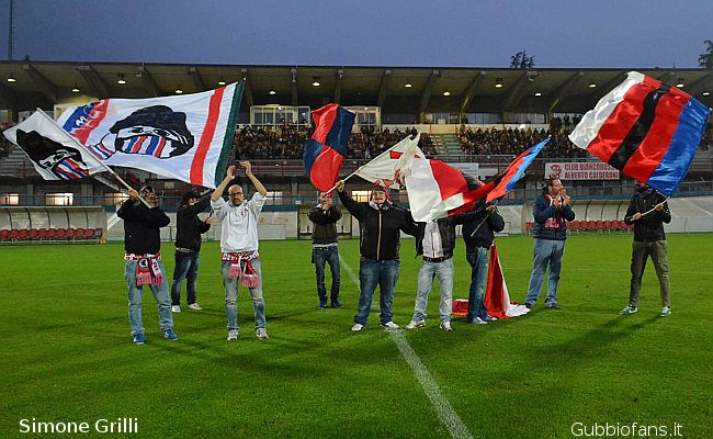 Tifosi Gubbio e Forli