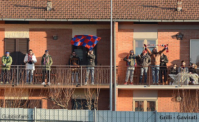 Tifosi sui terrazzi