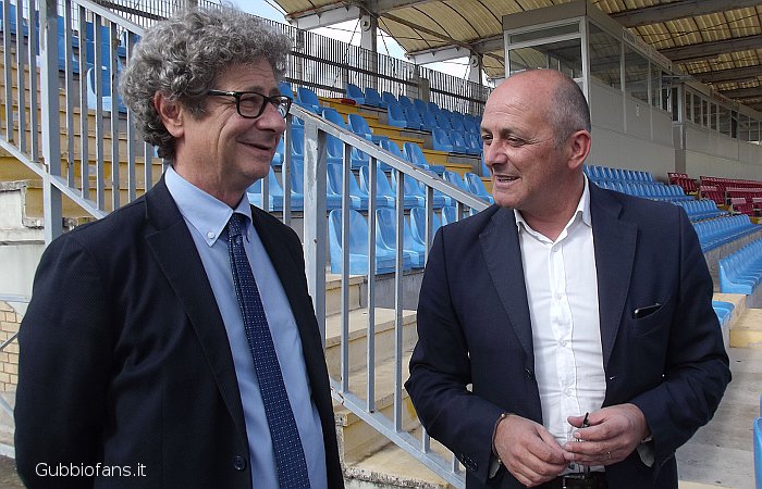 Riccardo Cucchi e Giuseppe Pannacci