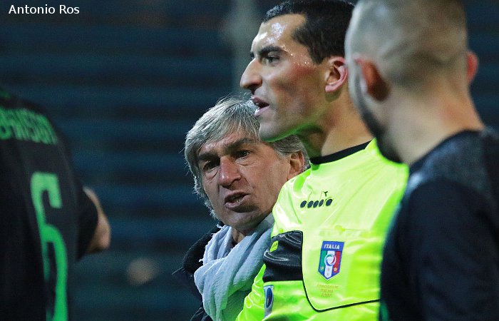 Galderisi e arbitro
